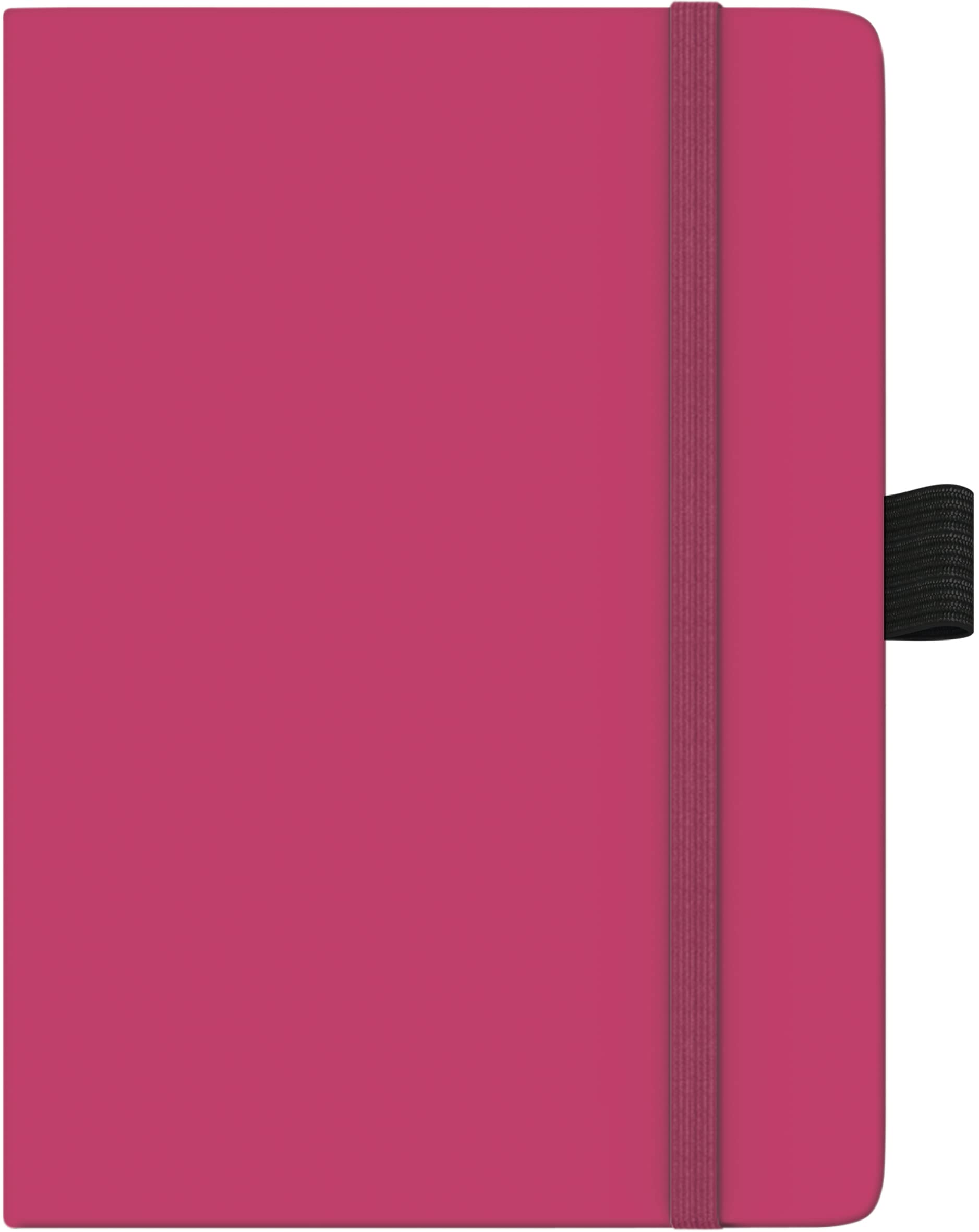 BRUNNEN Kompagnon Weekly Diary Model 732 2024 2 Pages = 1 Week Sheet Size 10 x 14 cm Tulip