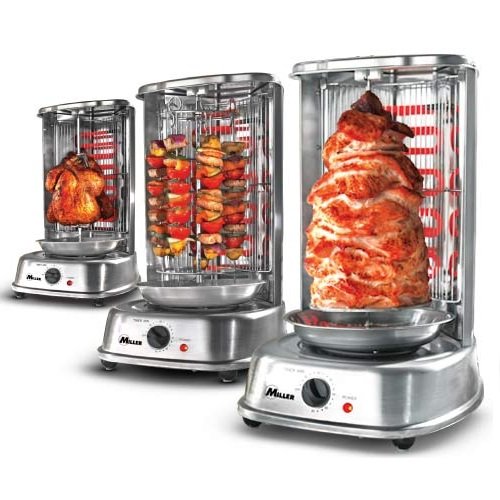 Electric Shawarma Kebab Doner Machine Vertical Broiler Grill Gyro
