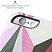 AknaCase Case Compatible with iPhone 6/6s for Girls, New Glamour Series Flexible Soft TPU Cover [Colorful Cube](213-U.S)