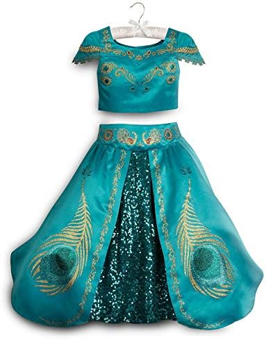 Amazon Co Jp Disney ディズニー ジャスミン コスチューム ドレス ガールズ サイズ7 8 身長130 137cm 並行輸入品 服 ファッション小物