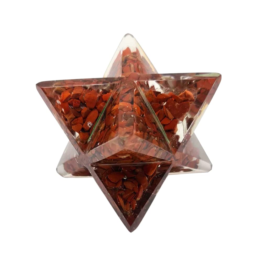 VIE Naturals Merkaba Star, Red Jasper