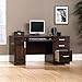 Sauder Office Port Credenza, Dark Alder finish