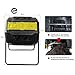 2021 Upgraded Tumbling Composter with Compost Thermometer - Dual Chamber Garden Compost Bin(43 Gal, Green)