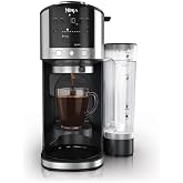 Ninja DualBrew Coffee Maker, Grounds &amp; Pods, Stainless Steel, GP161 | Brew Classic, Rich, Over Ice, &amp; Cold Brew, Brew Single-Serve Cup to Full 12-Cup Carafe