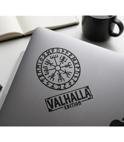Amazon.com: Until Valhalla in Norse Runes Vinyl Decal V2 - Viking