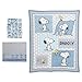 Bedtime Originals Peanuts Forever Snoopy 3 Piece Crib Bedding Set, Blue/Gray