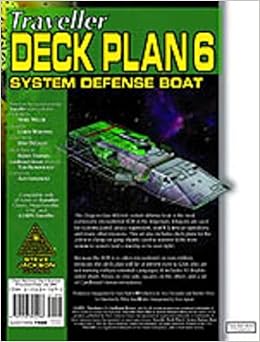 GURPS Traveller: Deck Plan 6 System Defense Boat GURPS Traveller: Deck Plan 6 System Defense Boat