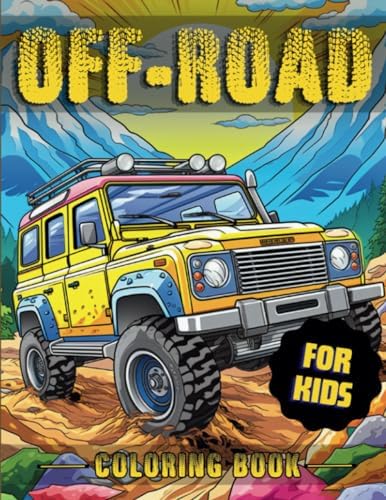 Amazon.com: Off-Road Coloring Book: 4x4 Muddy Adventures with