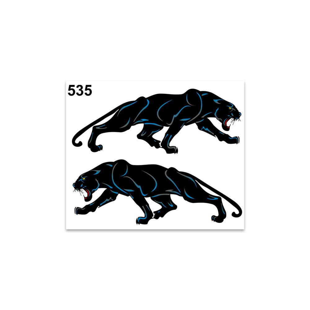 4R Quattroerre.it Sticker Panther 10 x 12 cm
