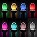 LightBowl Toilet LED Nightlight by Wally's, Motion Activated, Fits Any Toilet, 8 Colors in One Light.