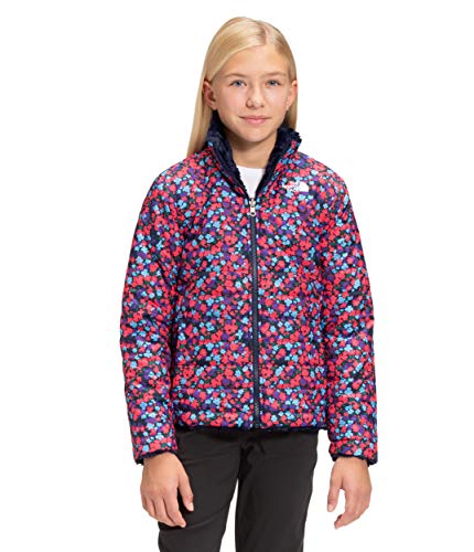 the north face big girls hooded mossbud swirl parka
