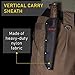 Hunting Knife - Survival Knives with Sheath - Engraved Fixed Blade Knife - Hunter Bushcraft Bowie Knofe - Classic Long Blade Knifes with Wood Handle for Men - Best for Hunting Camping Defense 2428