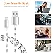 MAXGADGET Lightning Cable, iPhone Cable 3Pack(3FT+6FT+10FT) Nylon Braided Lightning to USB Charging Cables iPhone Charger for iPhone 7/ SE / 6s/ 6 Plus/ 6, iPad Air 2, iPad Pro and More-Silver