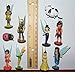 Fairies Disney Tinkerbell Deluxe Mini Cake Toppers Cupcake Decorations Set of 10 Figures 8 2 Animal Friends