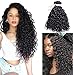 Perstar 8A Grade Brazilian Water Wave Virgin Hair 3 Bundles Remy Human Hair Weaves Natural Black Factory Price (8 10 12, Natural Color)