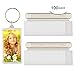 100pcs Custom Personalised Insert Photo Acrylic Blank Keyring Keychain Wholesale(Size:2.51