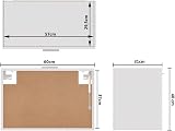 vidaXL Modern Kitchen Cabinet, White Chipboard, 60x31x40cm, Storage Shelf view 3