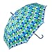 RanyZany Boys Playful Puzzle Umbrella, Blue and White