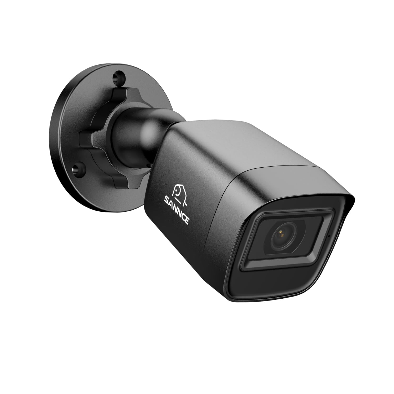 SANNCE Security Camera,1080P HD CCTV Surveillance Bullet Camera IP66 Weatherproof Indoor Outdoor TVI Camera IR Cut, 100ft/30M Night Vision(Need Work with Recorder) -Black