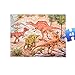 Acefun Dinosaurs Floor Puzzles, Prehistoric Dinosaurs Jumbo Jigsaw Floor Puzzle (88 pcs, 2 Puzzles)