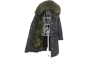 X-long Parka Waterproof Winter Jacket Women Natural Raccoon Fur Hood Fox Fur Real Fur Coat Detachable Streetwear-KgI