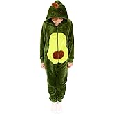 COSUSKET Kids Snug Fit Flannel Brown Bear Costume Animal Onesie Pajamas for Boys Girls Gifts