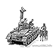 Master Box German Tank Men (3) and Donkey with Rider Afrika Korps Figure Model Building Kits (1:35 Scale)