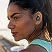 Alpatronix HX500 Waterproof Bluetooth Headphones TWS in Ear Wireless Earphones Rechargeable Stereo Headset w/Qi Charging Case & Mic for iPhone/Samsung Galaxy, Sports&Running - Black