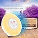 Uoune Wake Up Light Alarm Clock Digital Sunrise Smart Clock Touch LED Color Changing Clock Light with FM Radio and Natural Sounds for Kids Adults Bedroom Bedside