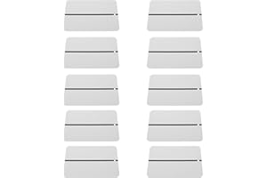 Sewroro 10 Pcs Automotive Spray Out Cards Car Paint Sample Panels Automotive Refinishing Color Matching Test Panels for Mobil