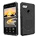 Essential PH-1 Case,Feitenn Essential Hybrid Armor Alloy Aluminum Metal Bumper Case Gorilla Glass Soft Rubber Silicone Military Heavy Duty Shockproof Hard Case For Essential case (Black, Essential)