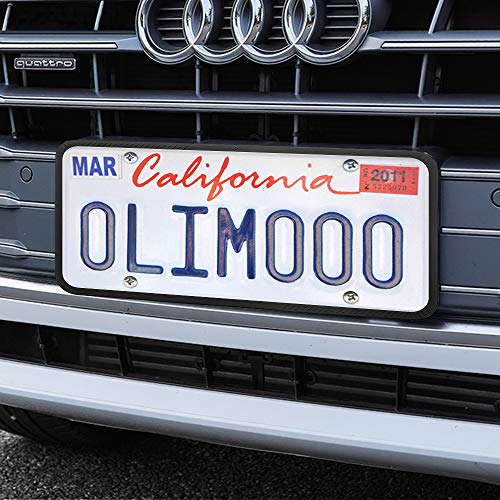 License Plate Frames Silicone License Plate Frame with Patented
