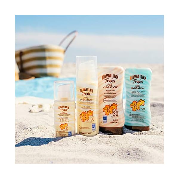 Hawaiian Tropic Silk Hydration Air Soft After Sun Lotion, 180 ml (Pack of 1)