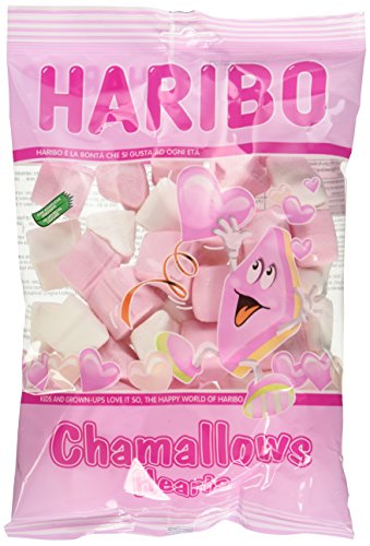 Мармелад Haribo шамеллоус сердечки зефирные 175г м/у (5410358464778)