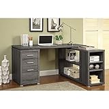 Coaster 800518 Home Furnishings Office Desk, Weathered Grey