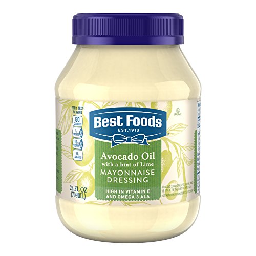 Best Foods Mayonnaise Dressing, Avocado Oil with a hint of Lemon 24oz (Best Foods Mayonnaise Calories)