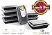 CulinWare Lunch Box Food Storage Container with Lid & Lunch Tray / Meal Prep Portion Control Bento Box, Microwave & Dishwasher Safe, 38 ounce, 10 pack…
