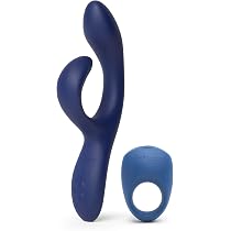 Amazon.com: We-Vibe Nova 2 Blue Dual Stimulation Rabbit Vibrator ...