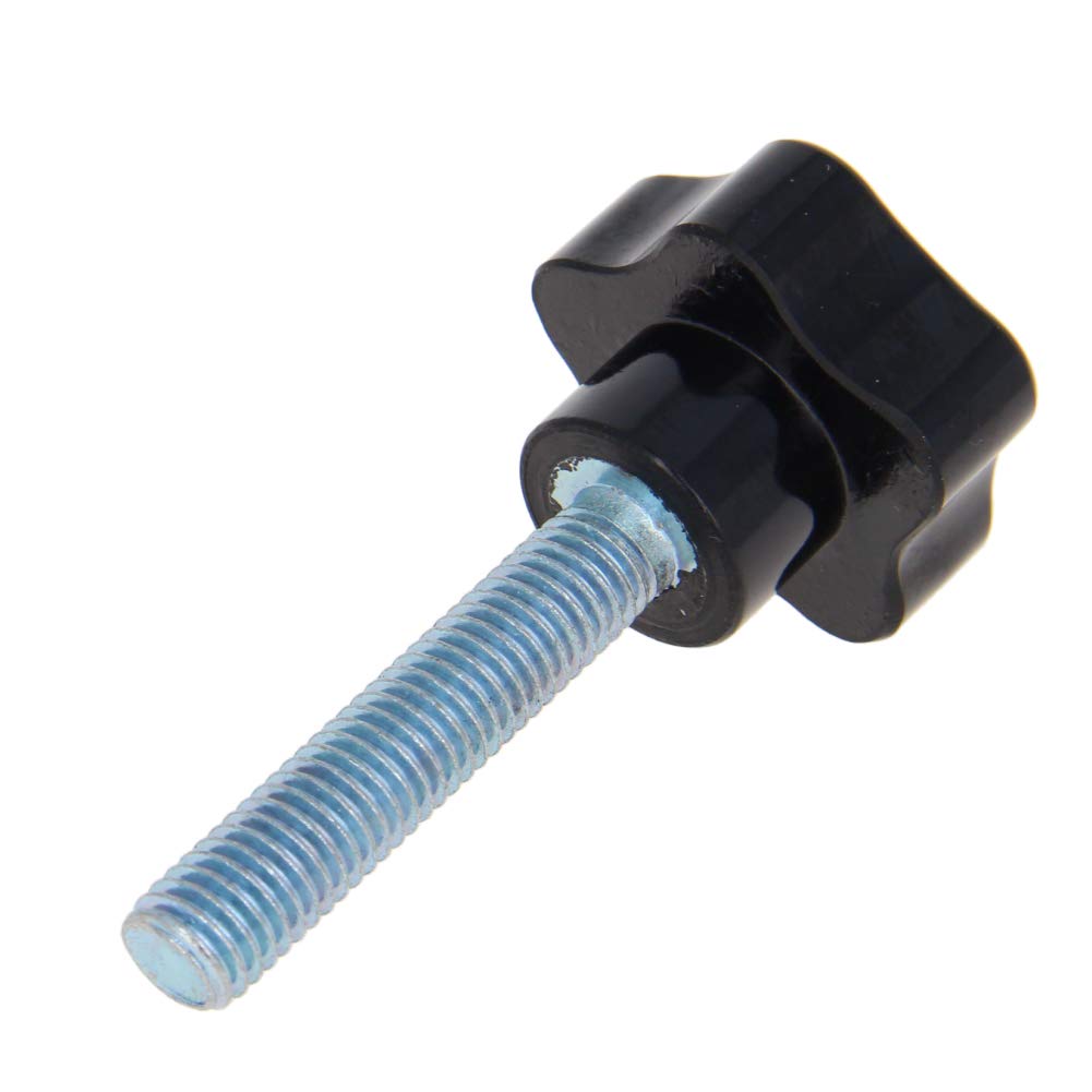 Othmro M10×50mm Male Thread Clamping Knobs Grip, 1pc Thumb Screws Star Head Handle Knobs Tightening Screw Bakelite Knob