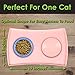 CatGuru Cat Food Mat, Small & Large Pet Feedingd Mat, 100% Waterproof Cat Mats for Food and Water, Silicone Mats for Pet Bowls, Non-Slip Placemat for Water Bowl or Fountain (Small, Pink)