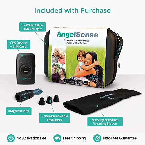 AngelSense Personal GPS Tracker for Kids, Teen, Autism, Special Needs