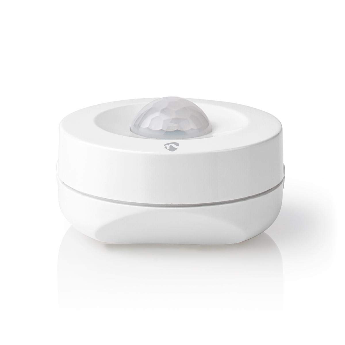 Nedis Smartlife PIR Motion Sensor, Zigbee 3.0 Wireless Detector, 5m Range 120° Angle, Battery Powered - Compatible With Nedis Smartlife App