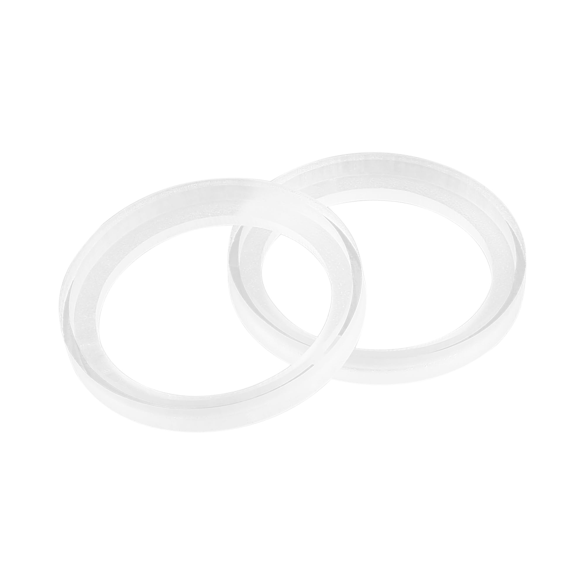 X AUTOHAUX 2Pcs for 1 Inch Car Speaker Spacer Ring Acrylic 43mm ID