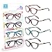 Reading Glasses Women - 4 pack Readers - Stylish, Comfortable Ladies Designer Readers, Magnification Strength + 2.00