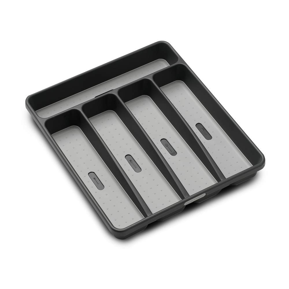 madesmart 29605 Small Silverware Tray , Grey