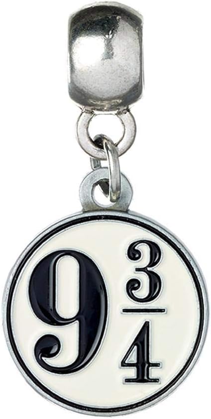 Harry Potter Platform 9 3/4 Slider Charm HP0011, silver