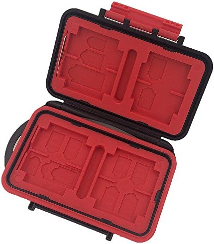 26 Slots Memory Card Case Holder Waterproof Anti-shock Card Box Storage Protector for Micro SD /TF /SD /XD /CF/XQD Cards