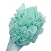 Bubble_Shop Bath Shower Ball Body Back Brush Nylon Mesh Supersoft Sponge Long Handle (Green)