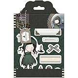 Docrafts Santoro Gorjuss Tweed Rubber Stamps-nightlight
