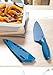 ZYLISS Chef's Knife with Sheath Cover, 7.5-Inch Non-Stick Stainless Steel Blade, Blue